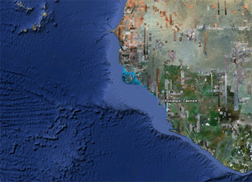 Google Earth - Конакри
